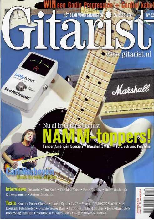 Gitarist Magazine Cover