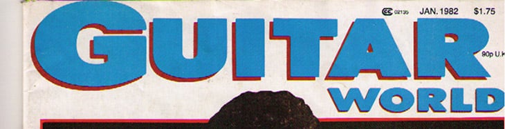 1982 Guitar World Magazine