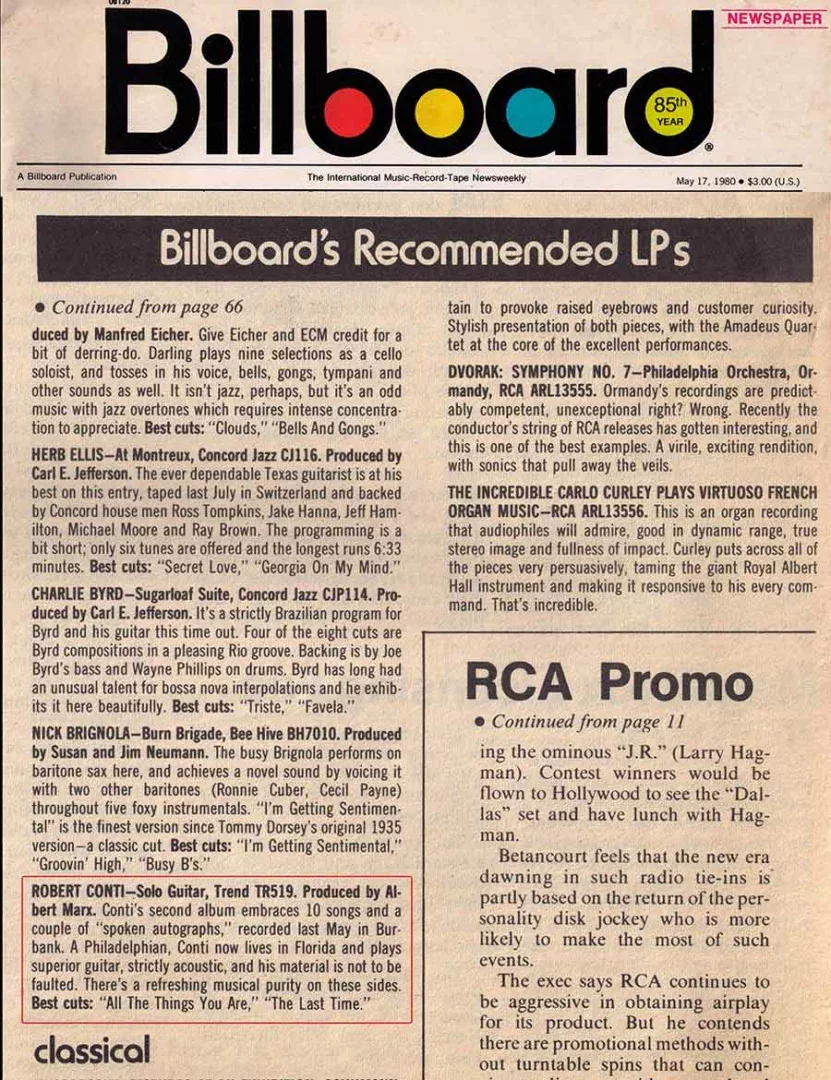 A Well Deserved Album Recommendation In Billboard Magazine