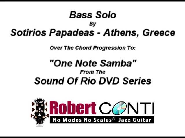 Sotiris Papadeas (Bass) - One Note Samba